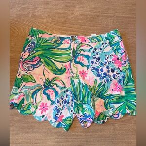 Lilly Pulitzer Darci Knit Shorts Kitten Around 10 preppy, spring, beach, resort